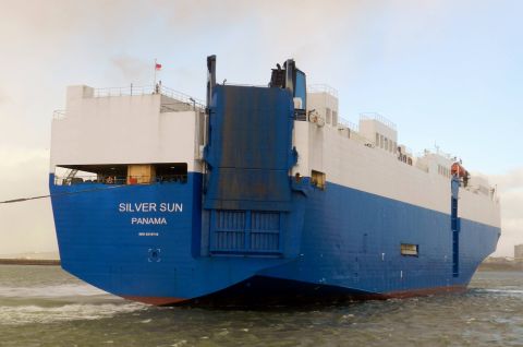 SILVER SUN in IJmuiden, 14 jan 2017
