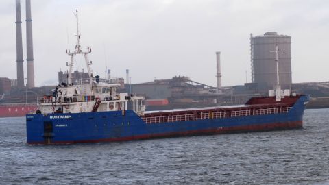 NORTRAMP in IJmuiden, 14 jan 2017