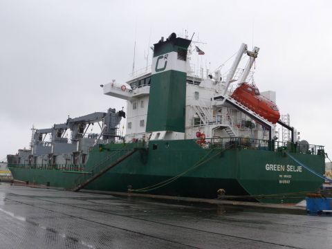 Green Selje in IJmuiden, 21 feb 2015