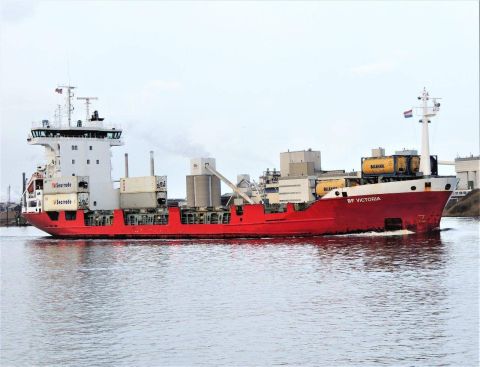 BF VICTORIA in IJmuiden, 15 jan 2017