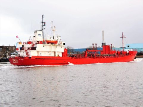 FREYJA in IJmuiden, 15 jan 2017