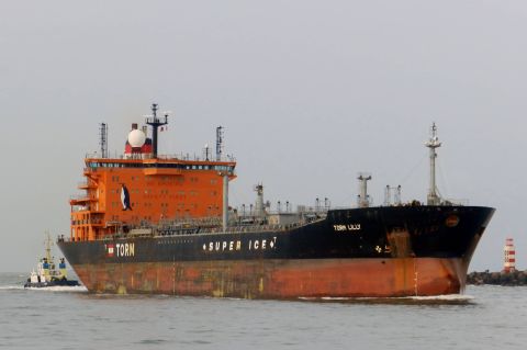 Torm Lilly in IJmuiden, 15 jan 2017