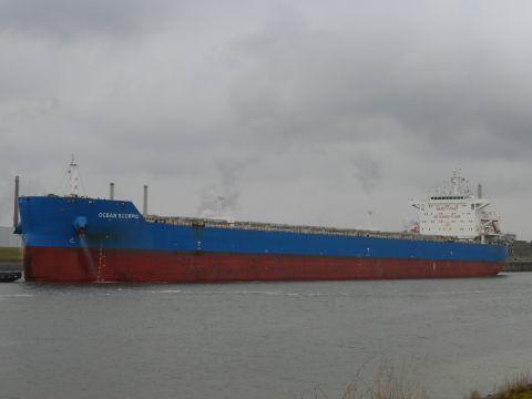 Ocean Scorpio in IJmuiden, 21 feb 2015