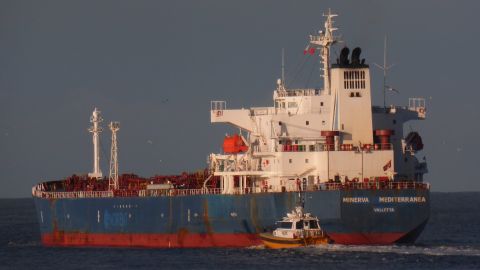 MINERVA MEDITERRANEA in IJmuiden, 16 jan 2017