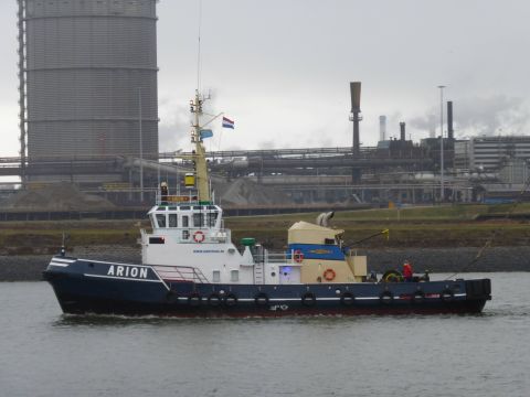 Arion (tug) in IJmuiden, 21 feb 2015