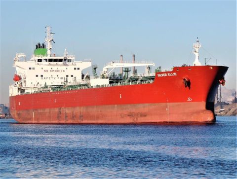 SILVER ELLIE in IJmuiden, 20 jan 2017