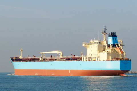 MAERSK MEDITERRANEAN in IJmuiden, 22 jan 2017
