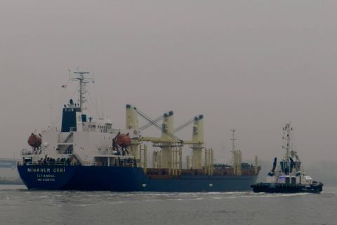 MINANUR CEBI in IJmuiden, 23 jan 2017