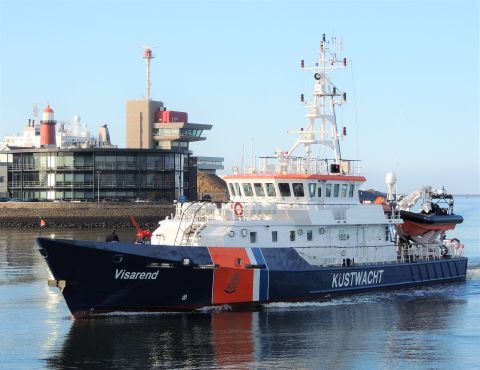 VISAREND in IJmuiden, 24 jan 2017