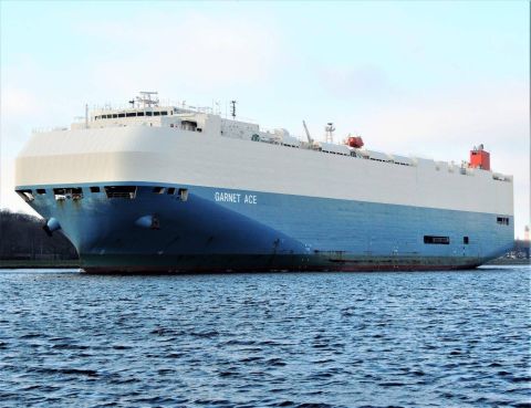 GARNET ACE in IJmuiden, 29 jan 2017