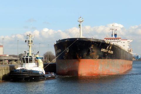 Great Bless in IJmuiden, 22 feb 2015