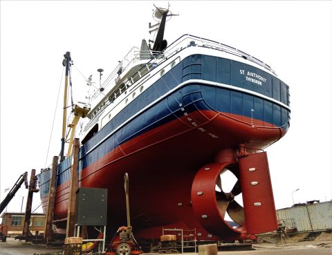L 510 ST. ANTHONY in IJmuiden, 30 jan 2017
