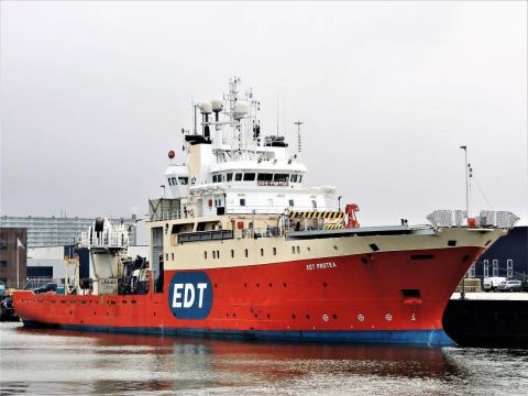 EDT Protea in IJmuiden, 30 jan 2017