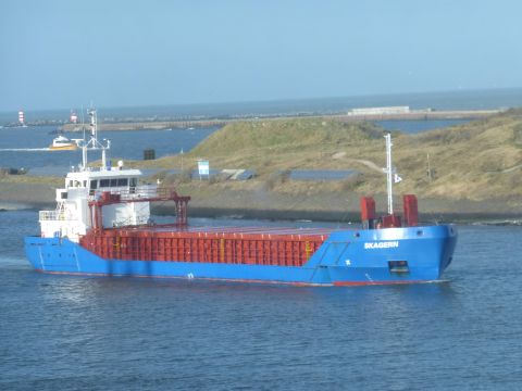 Skagern in IJmuiden, 23 feb 2015