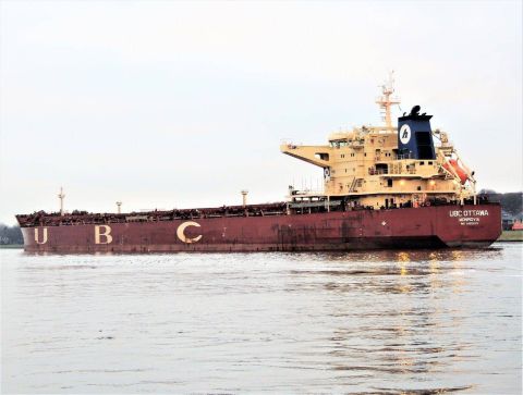 UBC OTTAWA in IJmuiden, 31 jan 2017