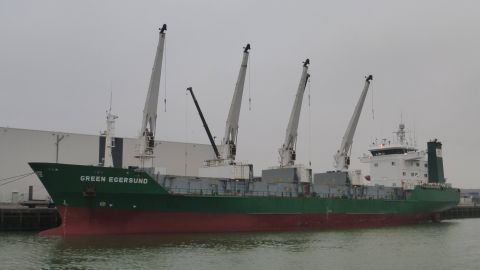 GREEN EGERSUND in IJmuiden, 1 feb 2017