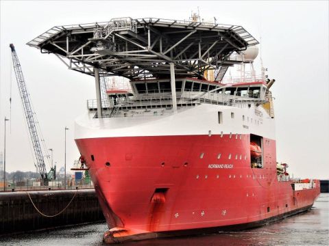 NORMAND REACH in IJmuiden, 1 feb 2017