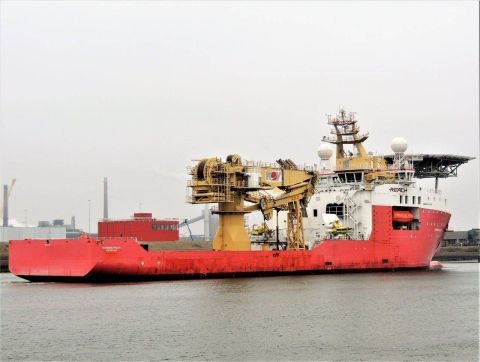 NORMAND REACH in IJmuiden, 1 feb 2017