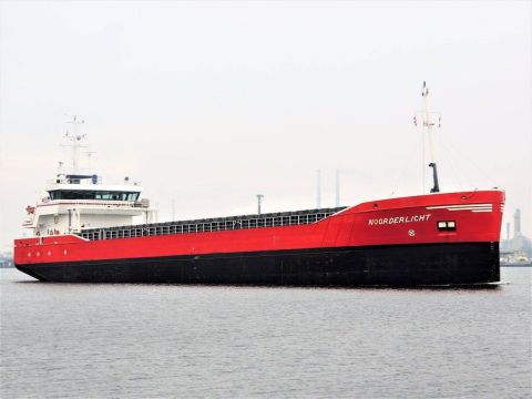 Noorderlicht in IJmuiden, 2 feb 2017