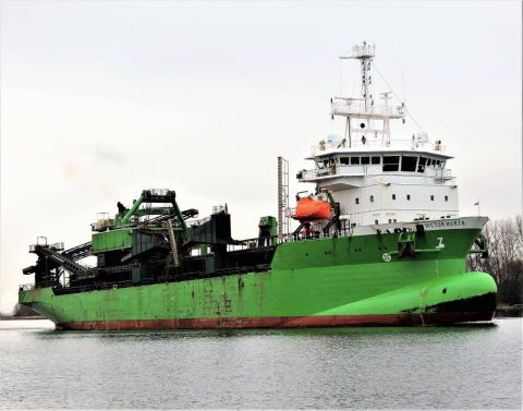 VICTOR HORTA in IJmuiden, 3 feb 2017