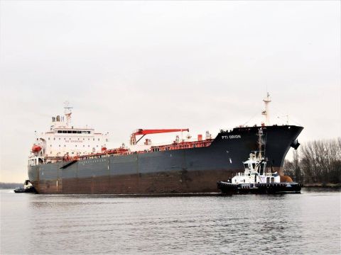PTI ORION in IJmuiden, 3 feb 2017