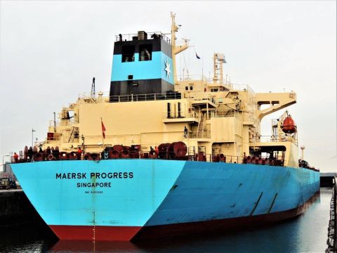 MAERSK PROGRESS in IJmuiden, 4 feb 2017