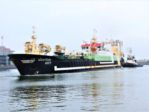 ROS 171 MAARTJE THEADORA in IJmuiden, 6 feb 2017