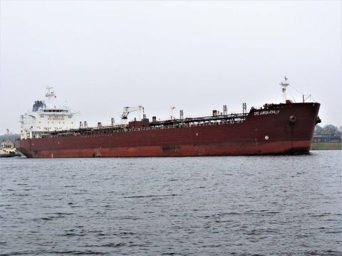 CPO LARISA ATHENA in IJmuiden, 7 feb 2017