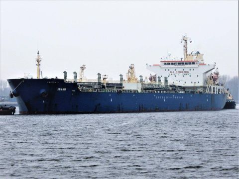 JINAN in IJmuiden, 8 feb 2017