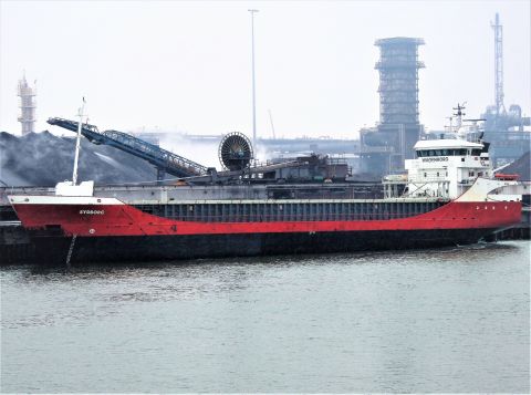 SYDBORG in IJmuiden, 10 feb 2017