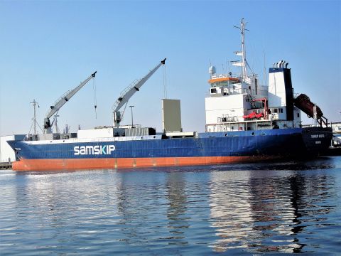 SAMSKIP ARCTIC in IJmuiden, 14 feb 2017