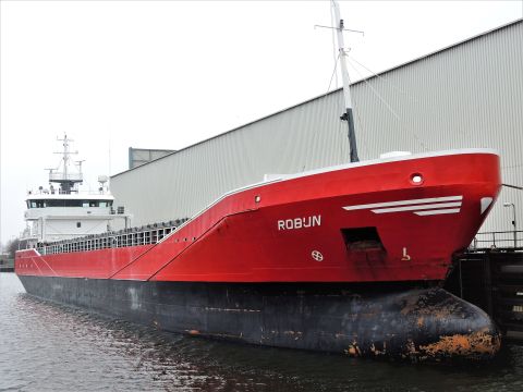 Robijn in IJmuiden, 16 feb 2017