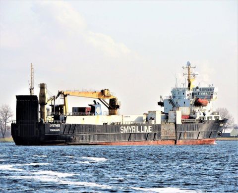 EYSTNES in IJmuiden, 21 feb 2017