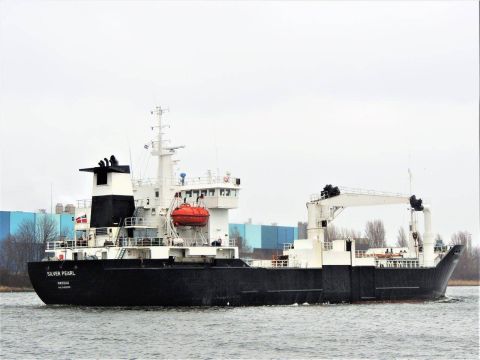 SILVER PEARL in IJmuiden, 23 feb 2017