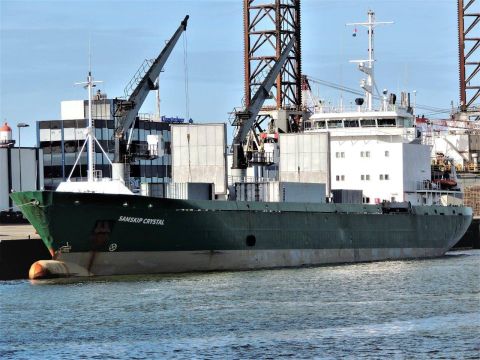 SAMSKIP CRYSTAL in IJmuiden, 24 feb 2017