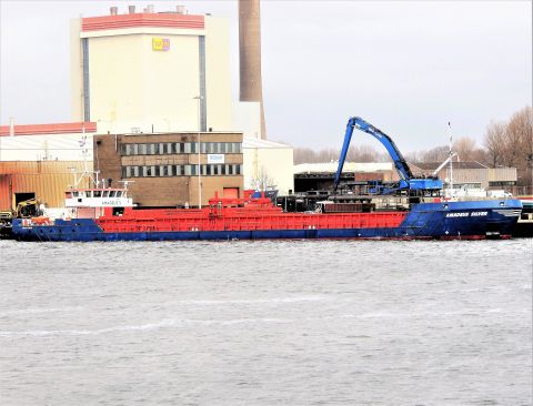 Amadeus Silver in IJmuiden, 28 feb 2017