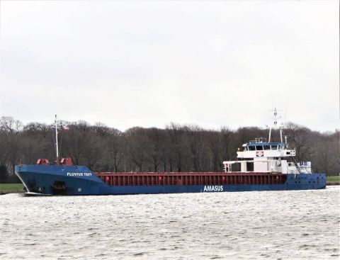 FLUVIUS TAVY in IJmuiden, 28 feb 2017