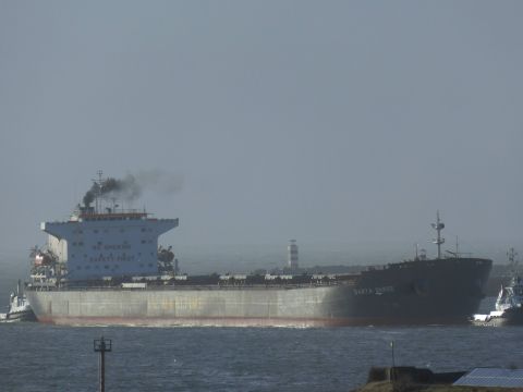 Darya Shree in IJmuiden, 24 feb 2015