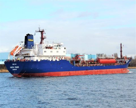 FORT FISHER in IJmuiden, 2 mrt 2017