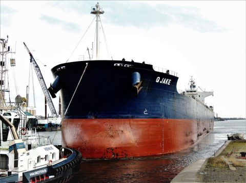 Q JAKE in IJmuiden, 4 mrt 2017