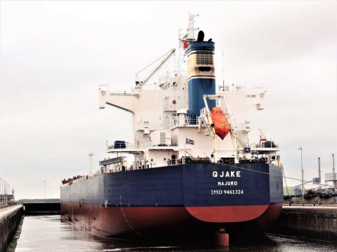 Q JAKE in IJmuiden, 4 mrt 2017