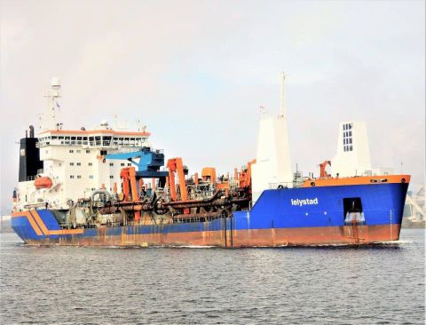 LELYSTAD in IJmuiden, 7 mrt 2017