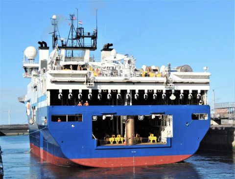 GEO CORAL in IJmuiden, 10 mrt 2017