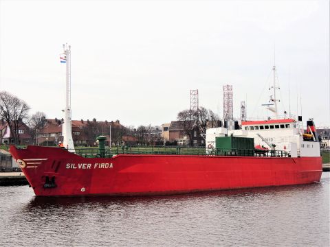 SILVER FIRDA in IJmuiden, 11 mrt 2017