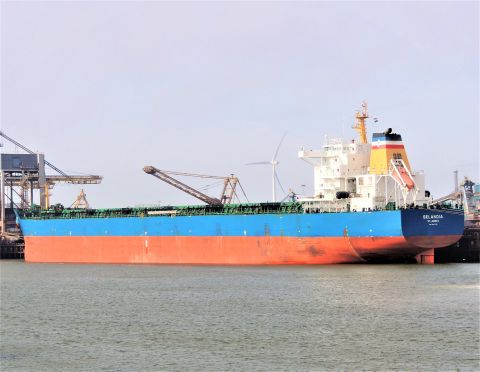 Selandia in IJmuiden, 14 mrt 2017