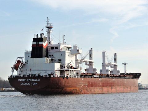 FOUR EMERALD in IJmuiden, 14 mrt 2017