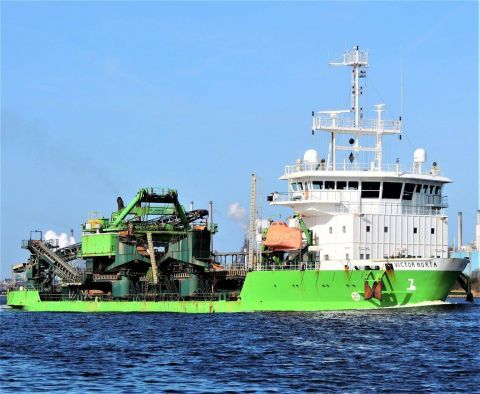 VICTOR HORTA in IJmuiden, 15 mrt 2017