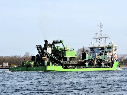 VICTOR HORTA in IJmuiden, 15 mrt 2017