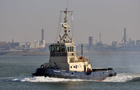 FRIESLAND in IJmuiden, 16 mrt 2017