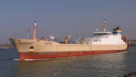 Sch 302 Willem Van Der Zwan in IJmuiden, 16 mrt 2017